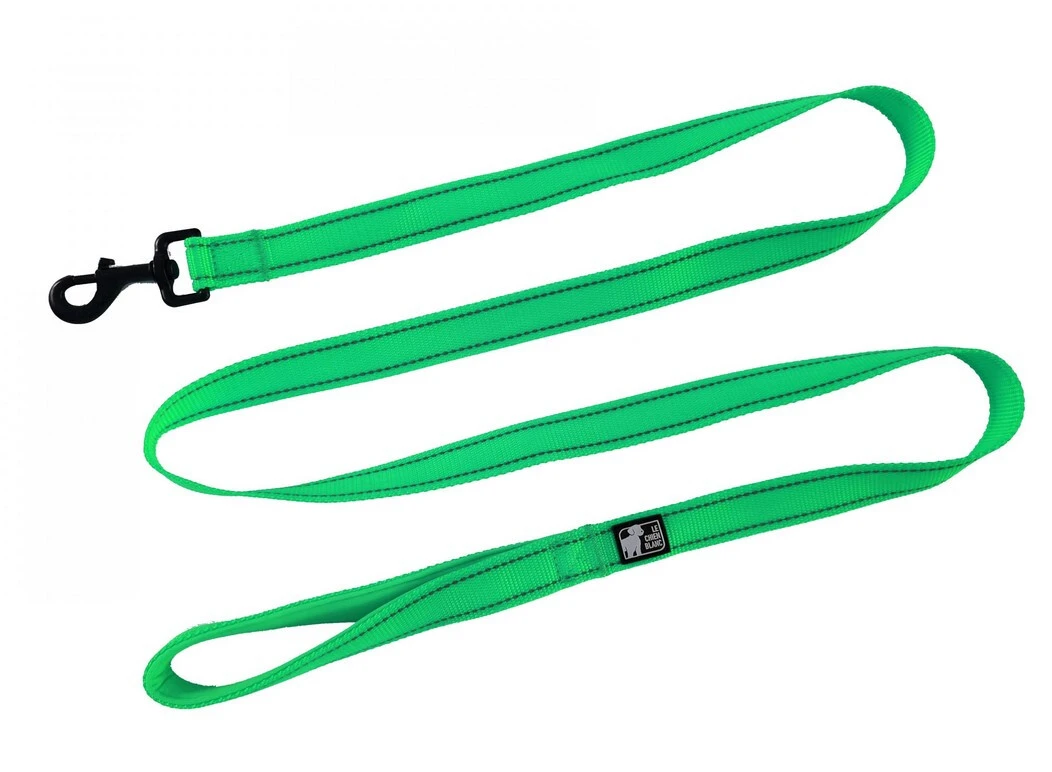 Laisse de Nylon Verte pour Chiens - Le Chien Blanc Laisse De Nylon Verte Pour Chiens - Le Chien Blanc -Animobouffe Magasin 50646 optimize