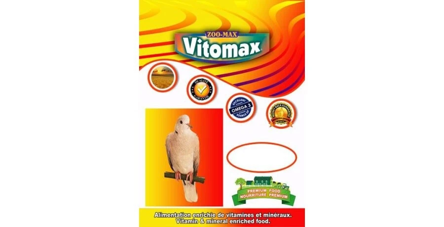 Nourriture pour Colombe/Tourterelle VITOMAX - Zoomax Nourriture Pour Colombe/Tourterelle VITOMAX - Zoomax -Animobouffe Magasin 82270 1 optimize