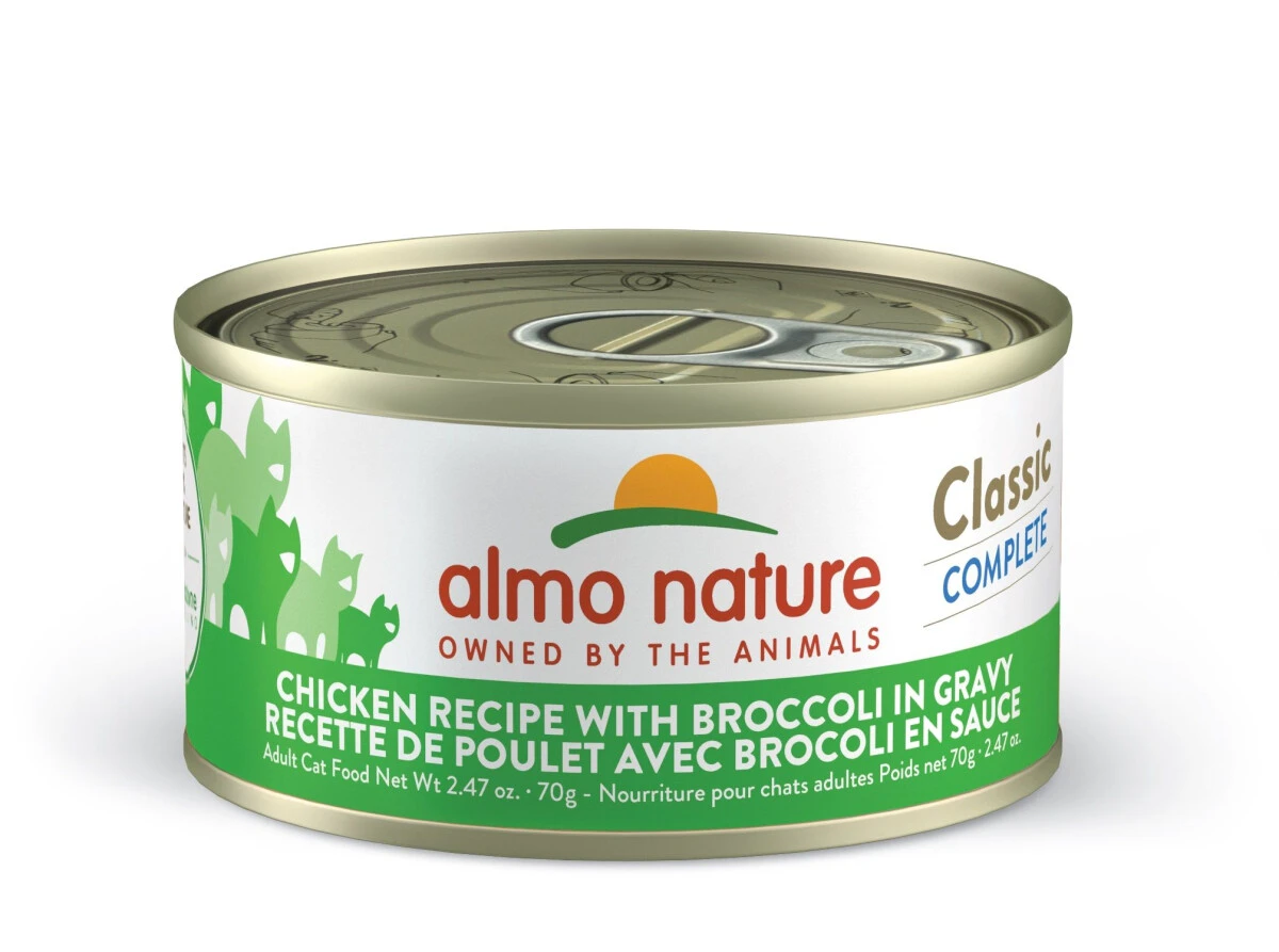 Conserve pour chats classic complete au poulet et brocoli en sauce - Almo Nature Conserve Pour Chats Classic Complete Au Poulet Et Brocoli En Sauce - Almo Nature -Animobouffe Magasin AN1461 1 optimize
