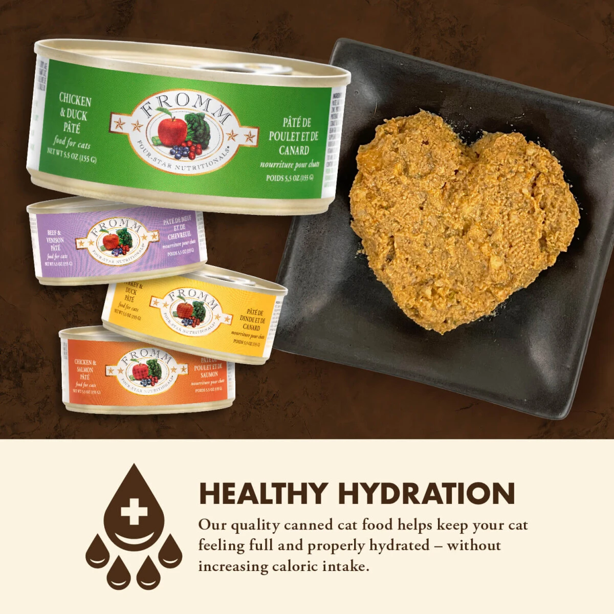 Nourriture en boîte pour chats poulet et canard - Fromm Four-Star Nourriture En Boîte Pour Chats Poulet Et Canard - Fromm Four-Star -Animobouffe Magasin Fr850 3 optimize