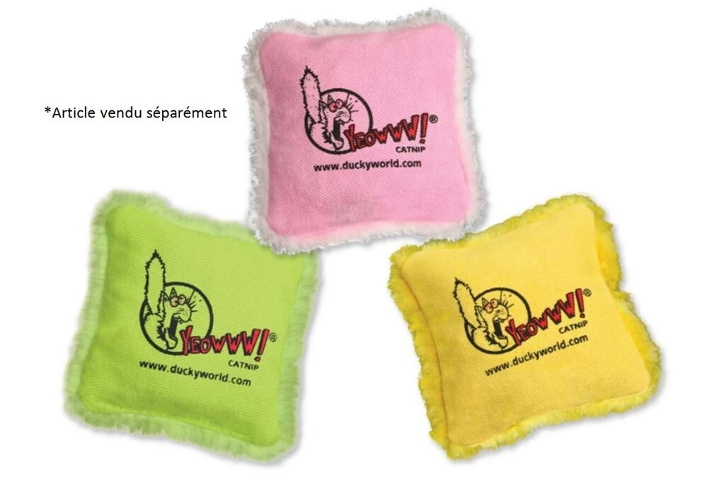 Oreiller d'Herbe à Chats - Yeowww! Oreiller D'Herbe à Chats - Yeowww! -Animobouffe Magasin Ga1504 1 optimize