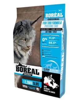 Nourriture Trio De Poissons Sans Grains Pour Chats - Boréal Original