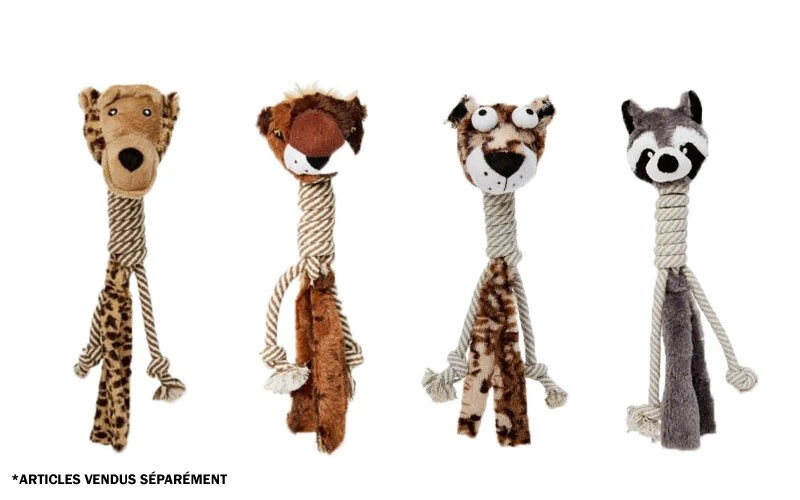 Peluche Animaux au Long Cou avec Corde pour Chiens - Büd'z Peluche Animaux Au Long Cou Avec Corde Pour Chiens - Büd'z -Animobouffe Magasin bz02500 5 optimize