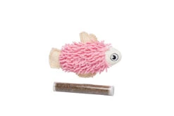 Jouet Pour Chats En Forme De Poisson Avec Herbe à Chat - Büd'z -Animobouffe Magasin bz03568 optimize
