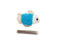 Jouet Pour Chats En Forme De Poisson Avec Herbe à Chat - Büd'z -Animobouffe Magasin bz03570 optimize