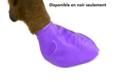 Bottes Noires Pour Chien - Pawz -Animobouffe Magasin d3071 4 optimize