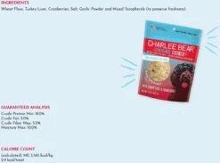 Gâterie Pour Chiens Au Foie De Dinde Et Aux Canneberges - Charlee Bear -Animobouffe Magasin d5352 3 1 optimize