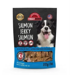 Gâterie Pour Chiens Au Jerky De Saumon - Treatworx