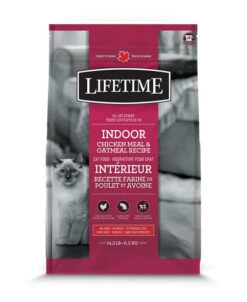 Nourriture Pour Chats D'intérieur Au Poulet Et Avoine - Lifetime