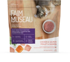 Nourriture Crue Recette Classique Poulet & Saumon Pour Chats - Faim Museau