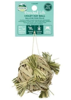 Balle De Foin Folle Pour Petits Animaux - Oxbow