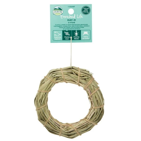 Anneau de Foin pour Petits Animaux – Oxbow Anneau De Foin Pour Petits Animaux – Oxbow -Animobouffe Magasin ga2615 2 optimize