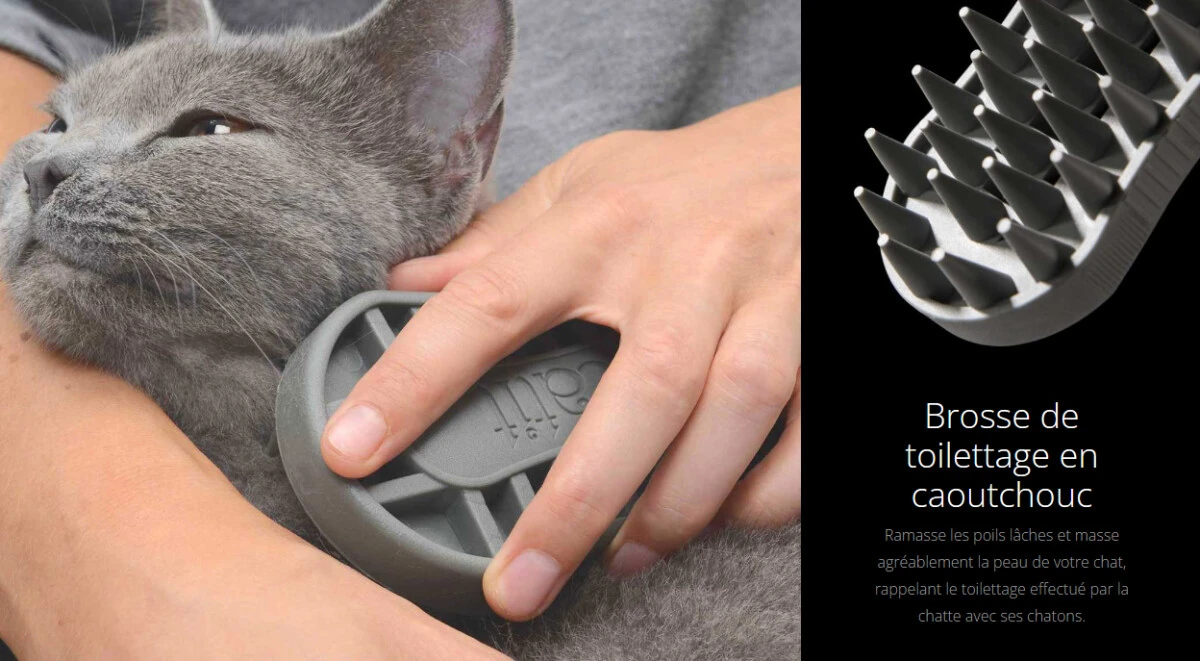 Trousse de toilettage pour chats à poils courts - Catit Trousse De Toilettage Pour Chats à Poils Courts - Catit -Animobouffe Magasin hg40000 5 optimize