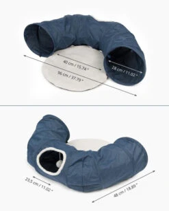 Tunnel Pour Chats Bleu - Vesper De Catit -Animobouffe Magasin hg41996 4 optimize