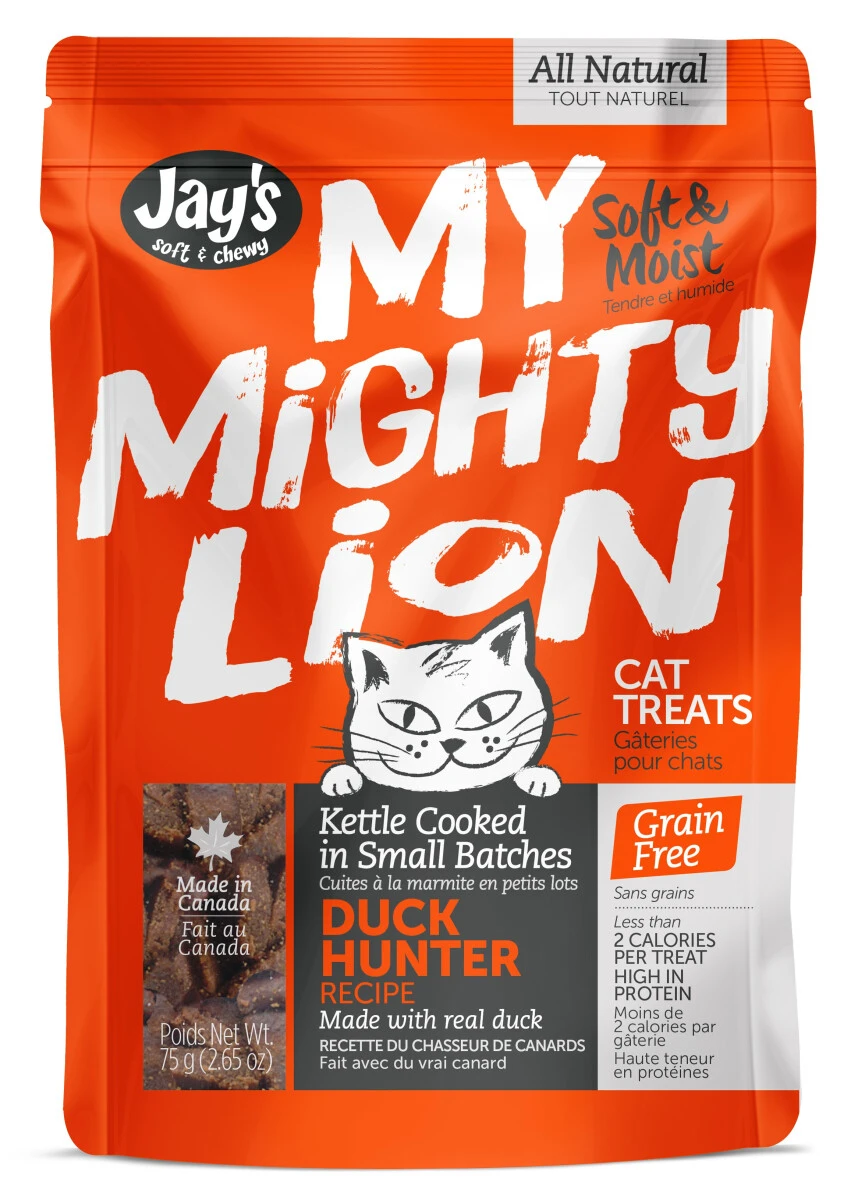Gâteries My Mighty Lion pour Chat au Canard - Jay's Gâteries My Mighty Lion Pour Chat Au Canard - Jay's -Animobouffe Magasin hl960 1 optimize