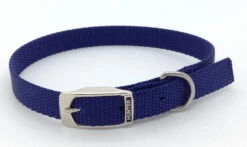 Collier De Nylon Bleu Marin Pour Animaux - Hunter Brand