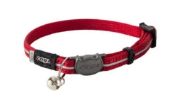Collier Pour Chats Avec Boucle Sécure Alley 8-12"- Rouge - Rogz