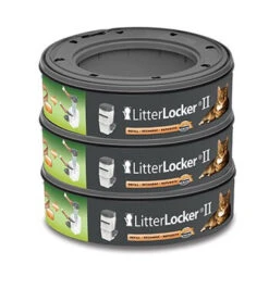 Roulette De Rechange Pour Litter Locker Il - 3/paquet