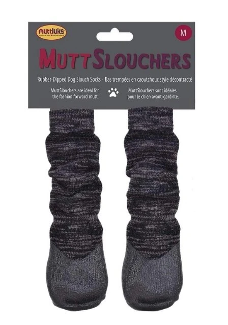Bas Trempés en Caoutchouc MuttSlouchers pour Chiens - Muttlucks Bas Trempés En Caoutchouc MuttSlouchers Pour Chiens - Muttlucks -Animobouffe Magasin mt10840 1 optimize