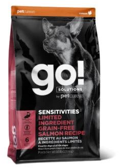 Nourriture Sans Grains Au Saumon à Ingrédients Limités Pour Chiens - Go ! Sensitivities