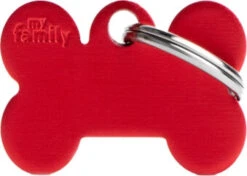 Médaille Pour Animaux Grand Os Rouge - MyFamily