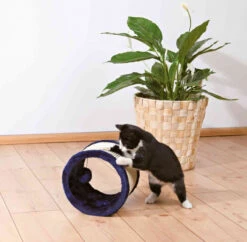 Rouleau De Jeu Bleu Et Griffoir Pour Chats - Trixie -Animobouffe Magasin tr1062 3 optimize