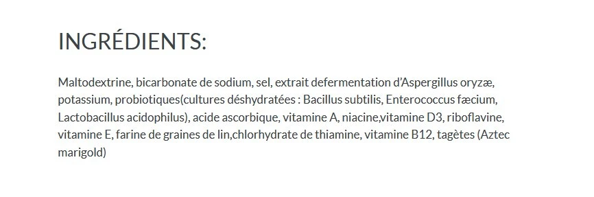 Supplément Ponte Plus Galinna+ pour Poules - Baci+ Supplément Ponte Plus Galinna+ Pour Poules - Baci+ -Animobouffe Magasin y29040 3 optimize
