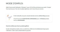 Supplément Ponte Plus Galinna+ Pour Poules - Baci+ 3 Supplément Ponte Plus Galinna+ Pour Poules - Baci+ -Animobouffe Magasin y29040 4 optimize