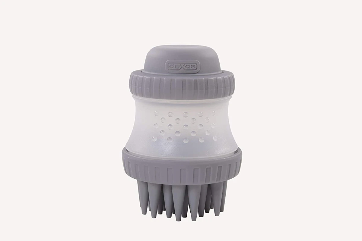 Brosse de toilettage en silicone 2 en 1 - Scrubbuster Dexas Brosse De Toilettage En Silicone 2 En 1 - Scrubbuster Dexas -Animobouffe Magasin y30942 1 optimize